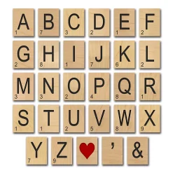Personal-Prints ''Game Tile'' Alphabet Wall Art -Kohl's Sales 2055605 ALT2