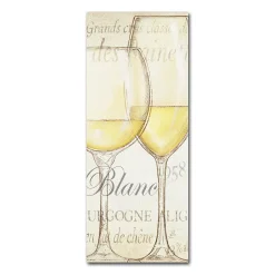 Trademark Fine Art "Les Blancs" Canvas Wall Art By Daphne Brissonnet