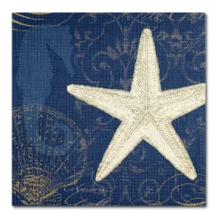 Trademark Fine Art "Coastal Moonlight I" Canvas Wall Art