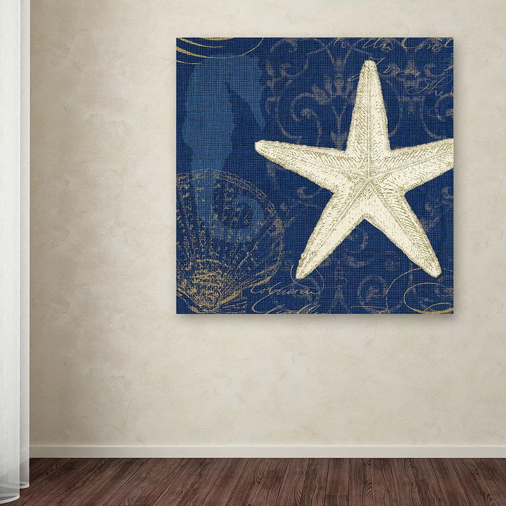 Trademark Fine Art "Coastal Moonlight I" Canvas Wall Art 2 Trademark Fine Art "Coastal Moonlight I" Canvas Wall Art - Image 2