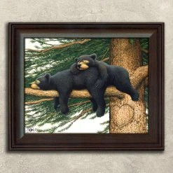 Personal-Prints ''Cozy Bears'' Framed Wall Art