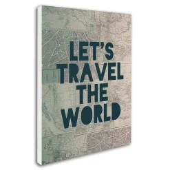 Trademark Fine Art "Travel The World" Canvas Wall Art -Kohl's Sales 2554801 ALT2