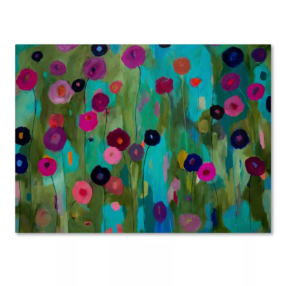 Trademark Fine Art Time To Bloom Canvas Wall Art 1 Trademark Fine Art Time To Bloom Canvas Wall Art