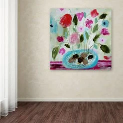 Alternative view of Trademark Fine Art Winter Blooms II Canvas Wall Art
