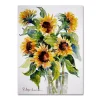 Trademark Fine Art Sunflowers Canvas Wall Art