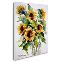 Trademark Fine Art Sunflowers Canvas Wall Art 5 Trademark Fine Art Sunflowers Canvas Wall Art -Kohl's Sales 2601462 ALT2