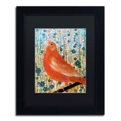 Trademark Fine Art Serenade Matted Framed Wall Art