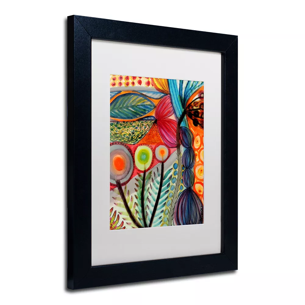 Trademark Fine Art Vivaces Matted Black Framed Wall Art 3 Trademark Fine Art Vivaces Matted Black Framed Wall Art - Image 3