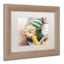 Trademark Fine Art Autumn Gourds Matted Framed Wall Art -Kohl's Sales 2621362 ALT2