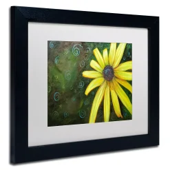 Trademark Fine Art Black Eyed Susan Black Framed Wall Art -Kohl's Sales 2621441 ALT2