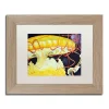 Trademark Fine Art Chattanooga Jelly Fish Birch Finish Framed Wall Art
