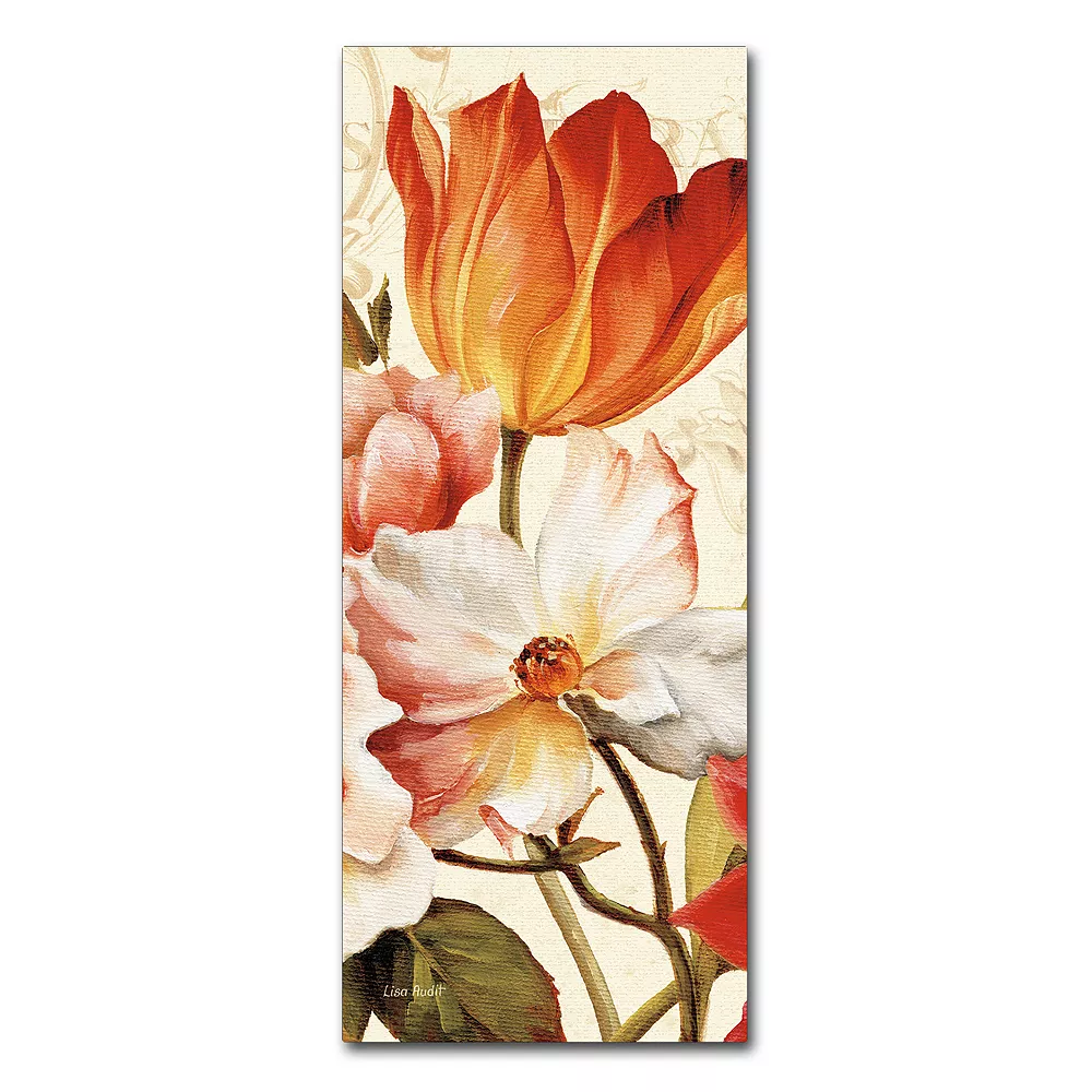 Trademark Fine Art Poesie Florale Panel I Canvas Wall Art 1 Trademark Fine Art Poesie Florale Panel I Canvas Wall Art