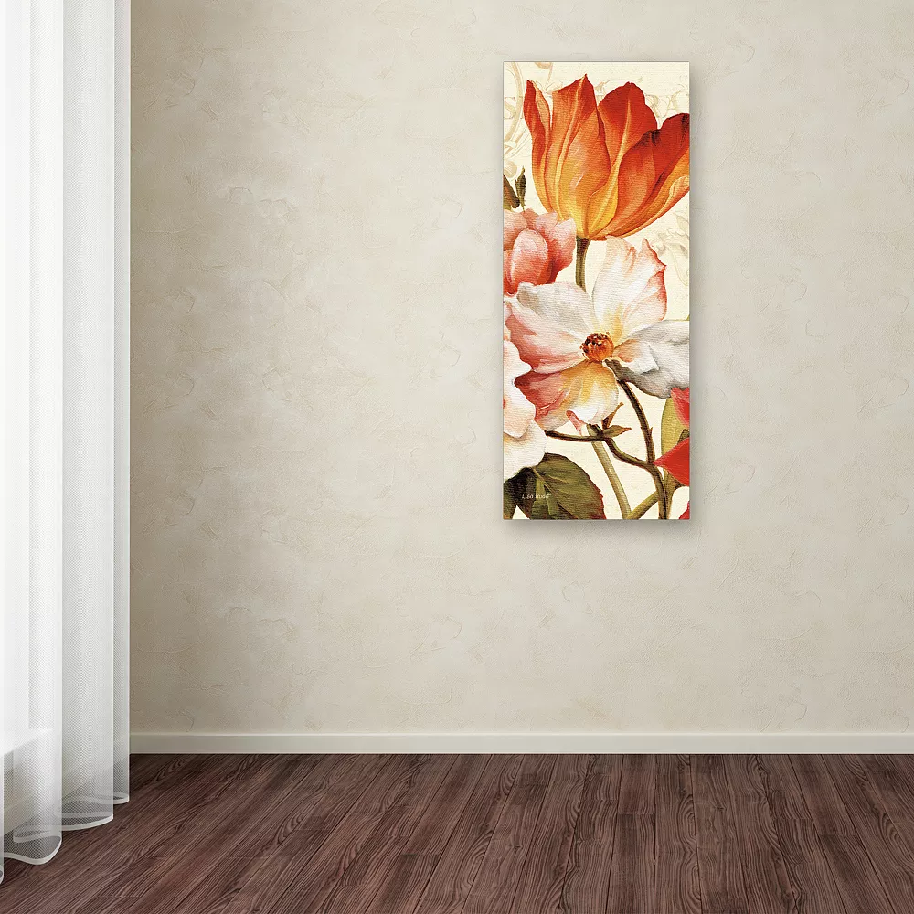 Trademark Fine Art Poesie Florale Panel I Canvas Wall Art 2 Trademark Fine Art Poesie Florale Panel I Canvas Wall Art - Image 2
