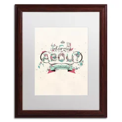 Trademark Fine Art A New Day Black Framed Wall Art