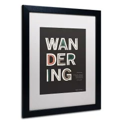 Trademark Fine Art The Unexpected Black Framed Wall Art -Kohl's Sales 2698170 ALT3