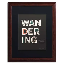 Trademark Fine Art The Unexpected Framed Wall Art