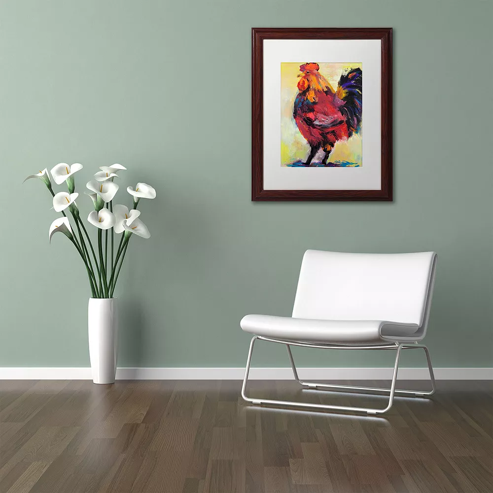 Trademark Fine Art "In Command" Wood Finish Framed Wall Art 2 Trademark Fine Art "In Command" Wood Finish Framed Wall Art - Image 2