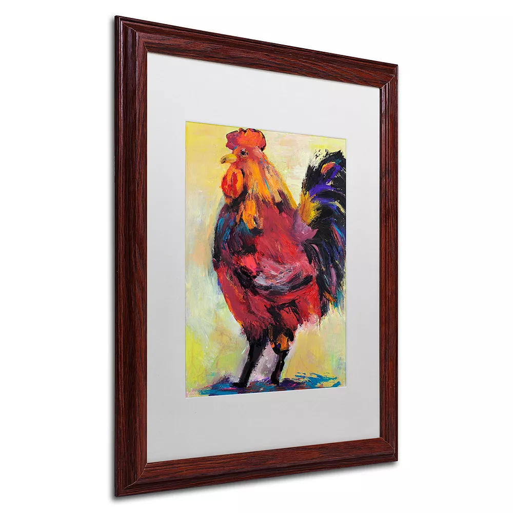 Trademark Fine Art "In Command" Wood Finish Framed Wall Art 4 Trademark Fine Art "In Command" Wood Finish Framed Wall Art - Image 4