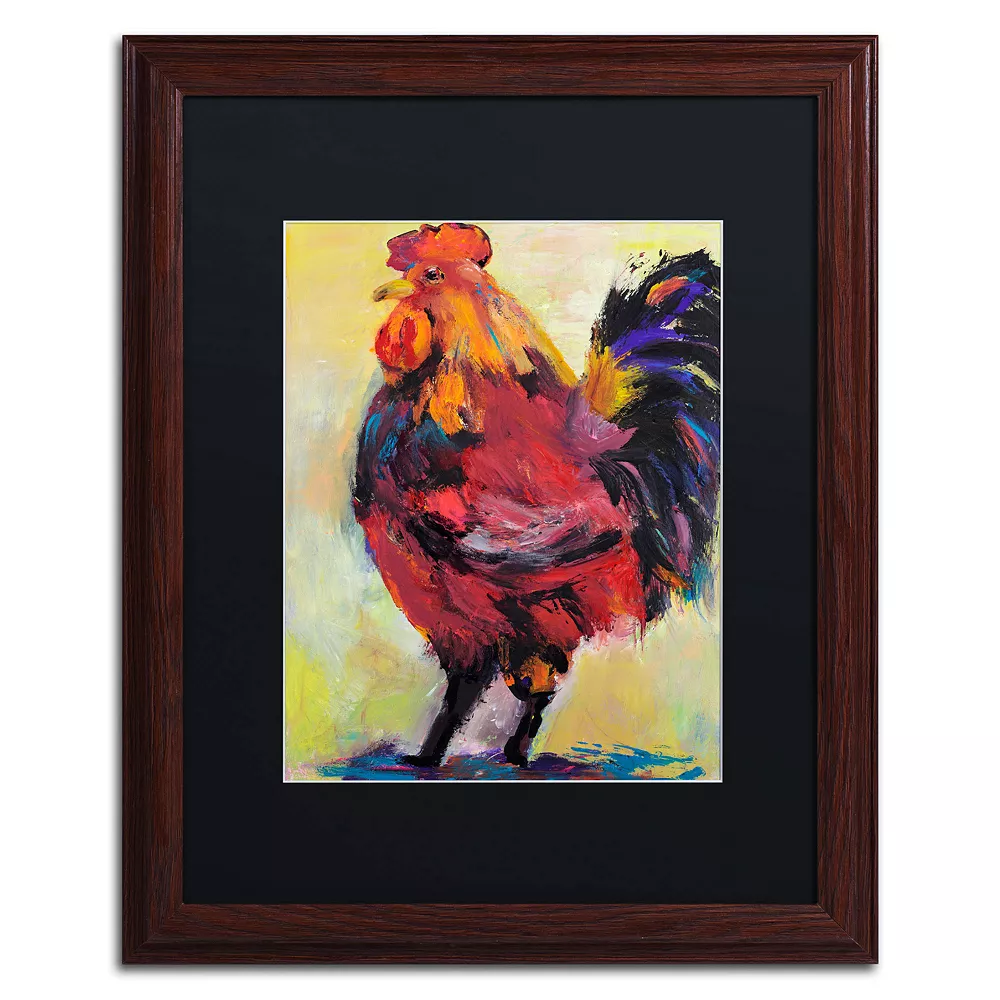 Trademark Fine Art "In Command" Wood Finish Framed Wall Art 1 Trademark Fine Art "In Command" Wood Finish Framed Wall Art