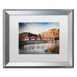 Trademark Fine Art "The Magic Number" Silver Finish Framed Wall Art