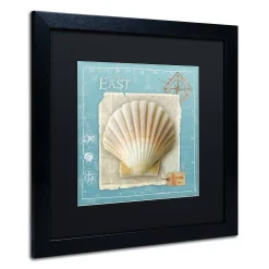 Trademark Fine Art Points East Seashell Framed Wall Art -Kohl's Sales 2716809 ALT3