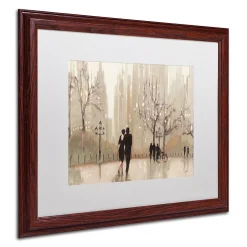 Trademark Fine Art "An Evening Out Neutral" Wood Finish Framed Wall Art -Kohl's Sales 2716965 ALT3