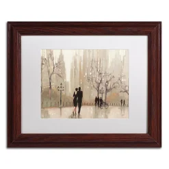 Trademark Fine Art "An Evening Out Neutral" Wood Finish Framed Wall Art -Kohl's Sales 2716965 ALT4