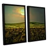 ArtWall Corner Pocket Framed Wall Art 2-piece Set