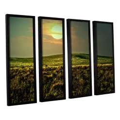 ArtWall Corner Pocket Framed Wall Art 4-piece Set