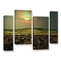 ArtWall Corner Pocket Canvas Wall Art 4-piece Set