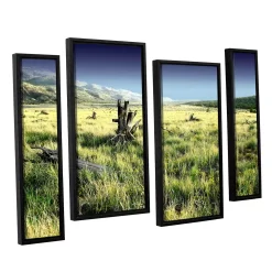 ArtWall Fall Creeps Framed Wall Art 4-piece Set