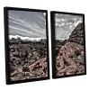 ArtWall Fingertip Afternoon Framed Wall Art 2-piece Set