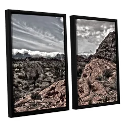 ArtWall Fingertip Afternoon Framed Wall Art 2-piece Set