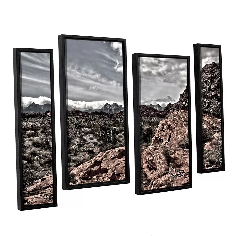 ArtWall Fingertip Afternoon Framed Wall Art 4-piece Set 1 ArtWall Fingertip Afternoon Framed Wall Art 4-piece Set