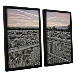 ArtWall Intersection Of The Tortoise & Hare Framed Wall Art 2-piece Set