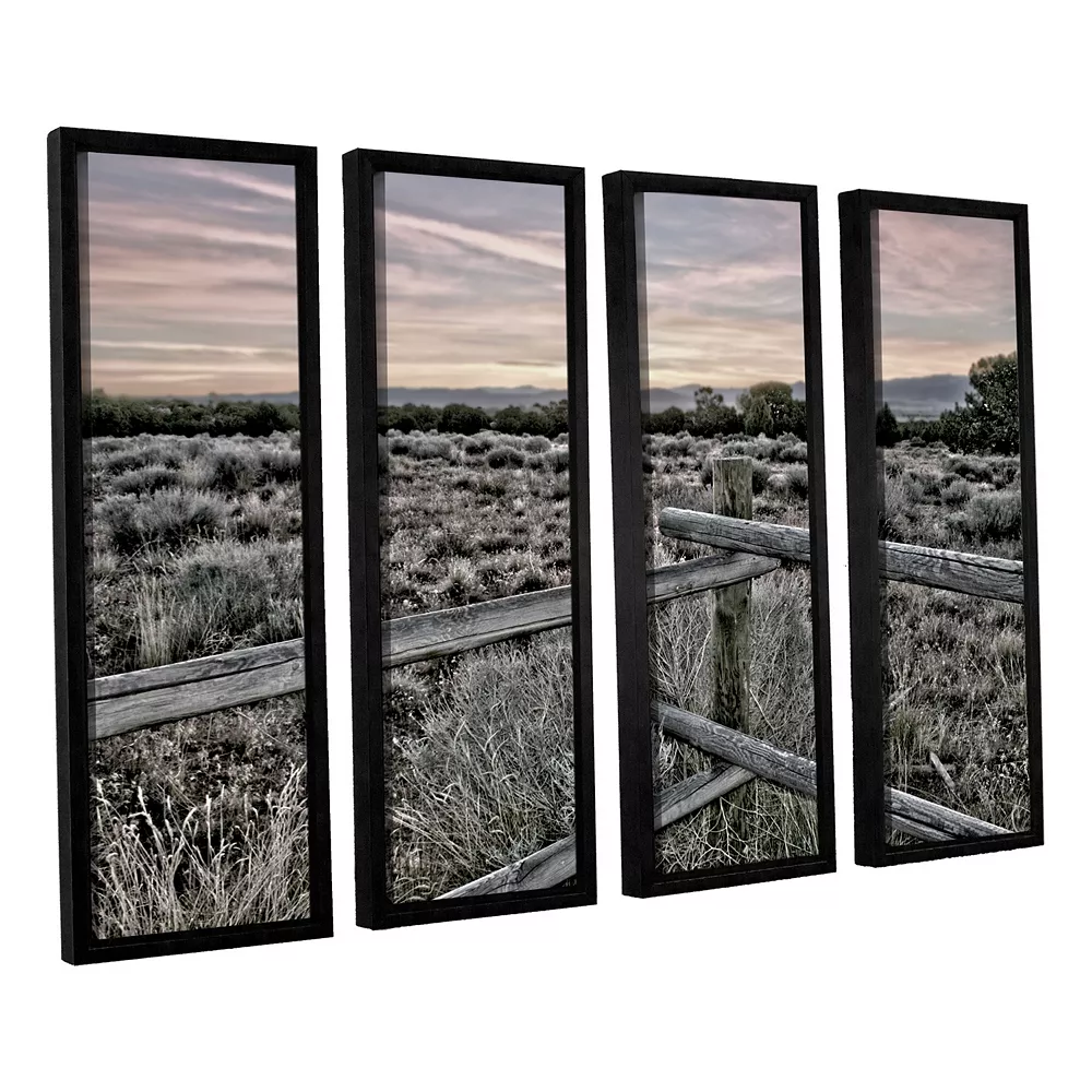 ArtWall Intersection Of The Tortoise & Hare Framed Wall Art 4-piece Set 1 ArtWall Intersection Of The Tortoise & Hare Framed Wall Art 4-piece Set