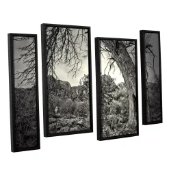 ArtWall Listen To Whispers Framed Wall Art 4-piece Set