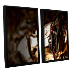 ArtWall Mend Rope & Tree Framed Wall Art 2-piece Set