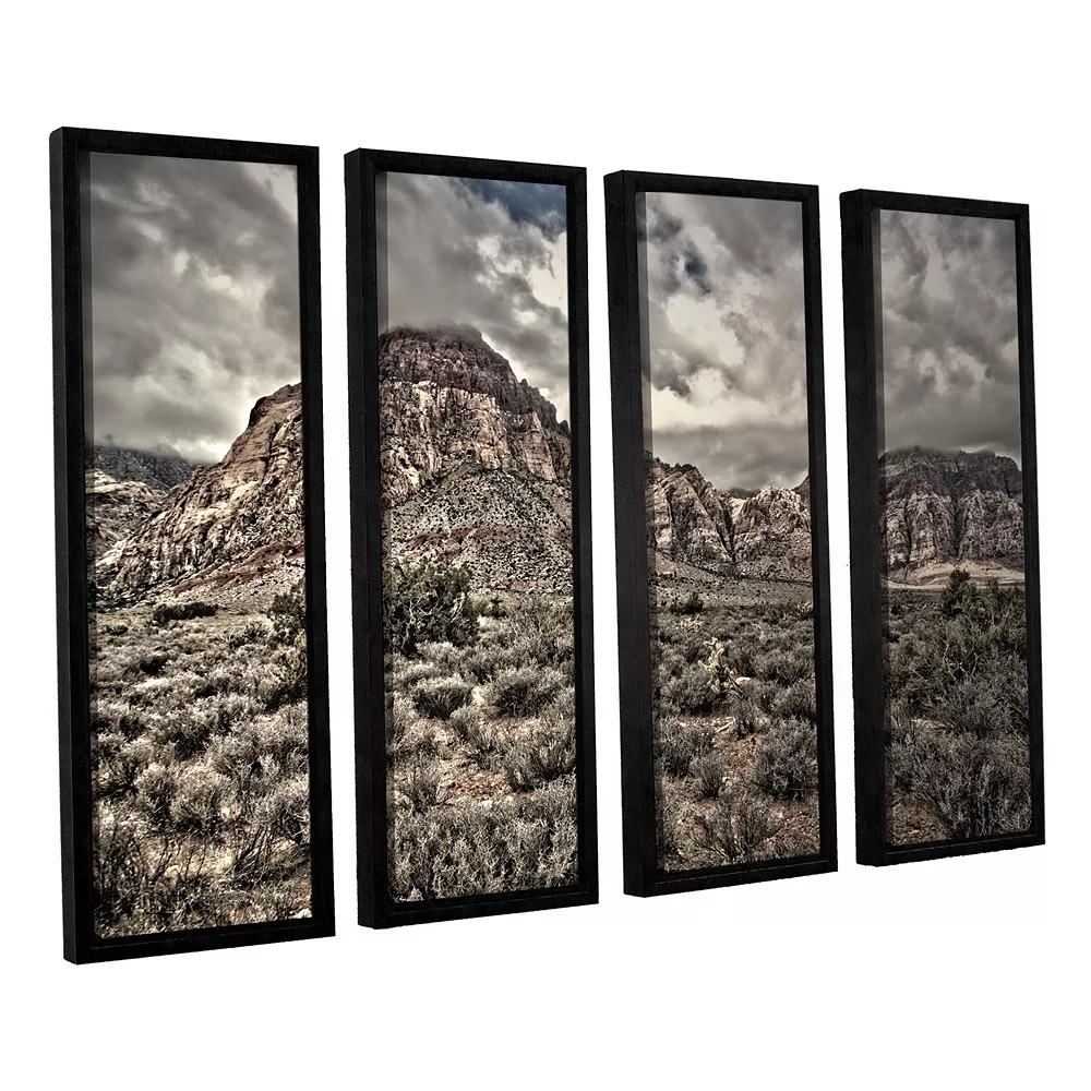 ArtWall ''No Distractions'' Framed Wall Art 4-piece Set 1 ArtWall ''No Distractions'' Framed Wall Art 4-piece Set