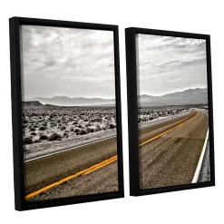 ArtWall ''Slow Curves'' Framed Wall Art 2-piece Set