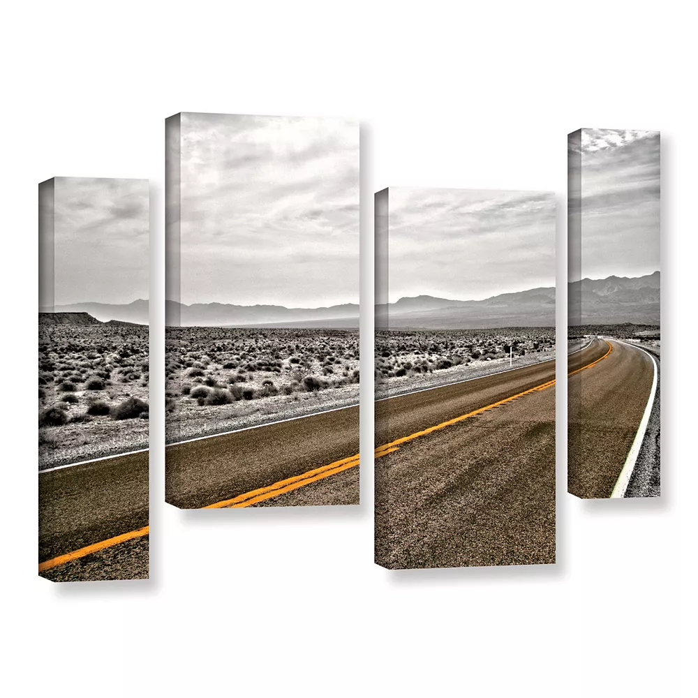ArtWall ''Slow Curves'' Canvas Wall Art 4-piece Set 1 ArtWall ''Slow Curves'' Canvas Wall Art 4-piece Set
