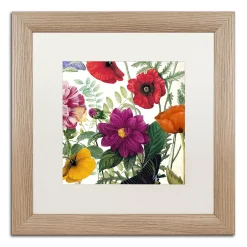 Trademark Fine Art Printemps III Washed Finish Framed Wall Art