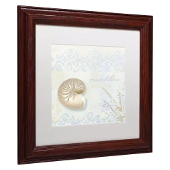 Trademark Fine Art She Sells Seashells I Matted Framed Wall Art -Kohl's Sales 2935039 ALT2