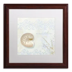 Trademark Fine Art She Sells Seashells I Matted Framed Wall Art -Kohl's Sales 2935039 ALT3