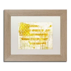 Trademark Fine Art American Dream I Distressed Framed Wall Art -Kohl's Sales 2953114 ALT3