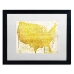 Trademark Fine Art American Dream II Black Framed Wall Art -Kohl's Sales 2953119 ALT3
