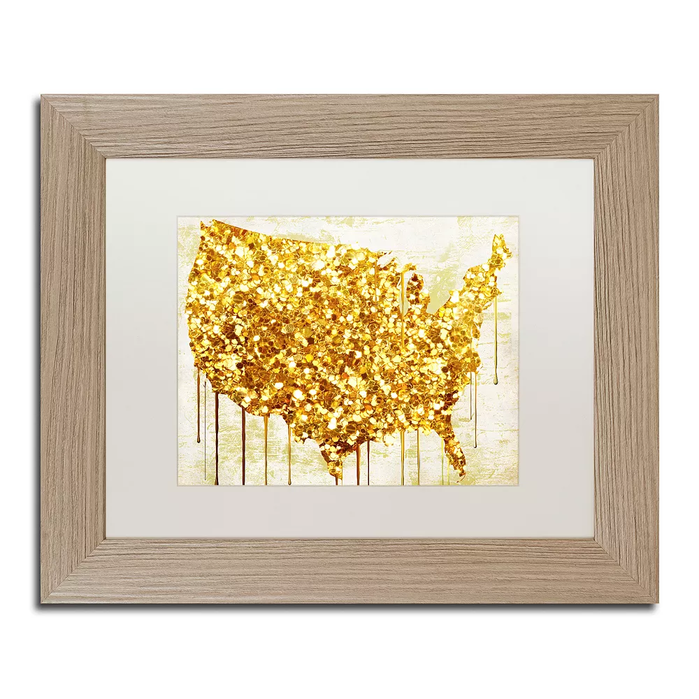 Trademark Fine Art American Dream IV Distressed Framed Wall Art 4 Trademark Fine Art American Dream IV Distressed Framed Wall Art - Image 4
