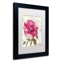 Trademark Fine Art Pink Peony Black Framed Wall Art -Kohl's Sales 2955009 ALT2
