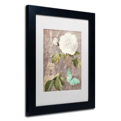 Trademark Fine Art White Rose Paris Black Framed Wall Art 6 Trademark Fine Art White Rose Paris Black Framed Wall Art -Kohl's Sales 2965639 ALT2