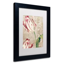 Trademark Fine Art Tulips Black Framed Wall Art -Kohl's Sales 2971219 ALT2